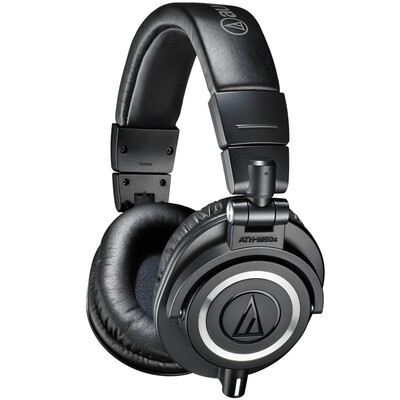 

Audio-Technica ATH-M50X BK Профессиональная головная гарнитура для монитора Black Tutor-level Monitor