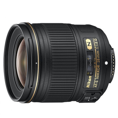 

Nikon AF-S Nikkor 28 мм f / 1.8G широкоугольный объектив с фиксированной фокусировкой