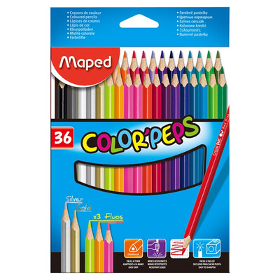 

Ма Peide (Maped) 832048 легко ломаются цвет масла цветной карандаш 48