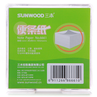 

Мики (Sunwood) 96648 флуоресцентного индикатора метка / записные бумажные мешки случайный набор 3