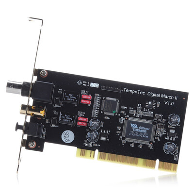 

Ритм бак (TempoTec) платы PCI встроенный чисто цифровой выход карты (для подключения к цифровому усилителю с использованием подходящей игры Декодер прослушивания / цифровой март II)
