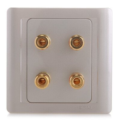 

SIMON (симон) N55402-56 две колонки 86 серии переключатель гнездо 55 гнездо (шампанское)