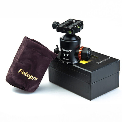 

Futopro (Fotopro) FPH-T7 профессиональный штатив шарик черный голова черный