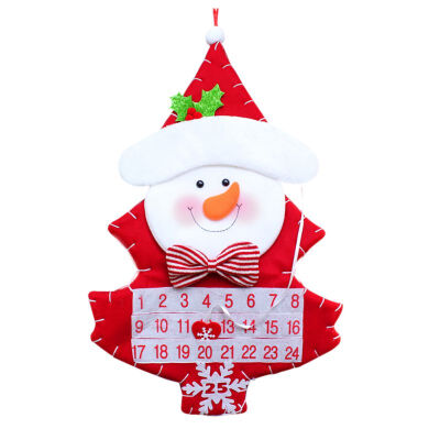 

Christmas Decorations Hotel Hall Hanging Christmas Calendar New Year Home Ornament Christmas Tree Calendar Santa Gift 2020