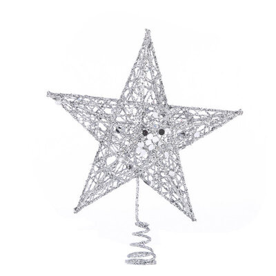 

Christmas Tree Stars Top Christmas Decorations Five-Pointed Star Pendants Ornament