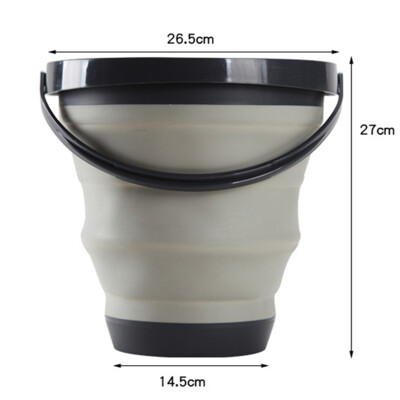 

Household Plastic Washbowl Retractable Foldable Washbasin Multifunction Portable Washbowl For Outdoor Travel