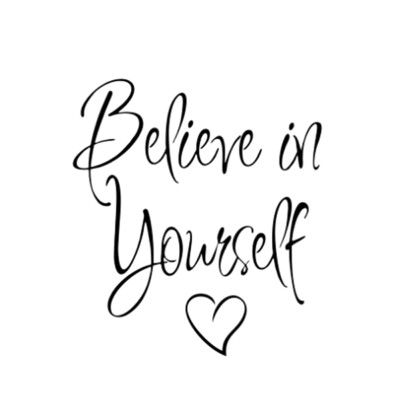 

Quote Wall Stickers Removable Believe In Yourself Vinyl Decal Art Home Decor DIY