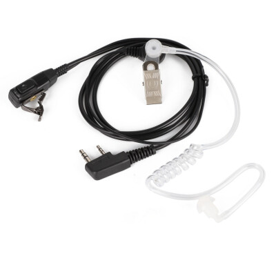

Retevis 2Pin Acoustic Tube Earpiece PTT MIC Noise Reduction Covert Headset For Motorola GP68GP88GP300 Walkie Talkie C9025