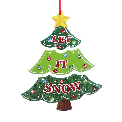 

1Pcs Santa Claus Door Hanging Christmas Tree Christmas Decorations For Home Hanging Pendant Ornament Gifts