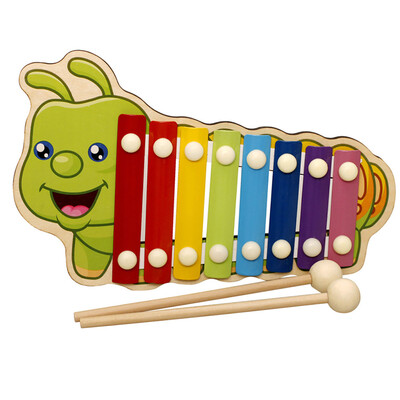 

Tailored Baby Kid Musical Toys Wooden Xylophone Eight-Tone Piano Early Education A