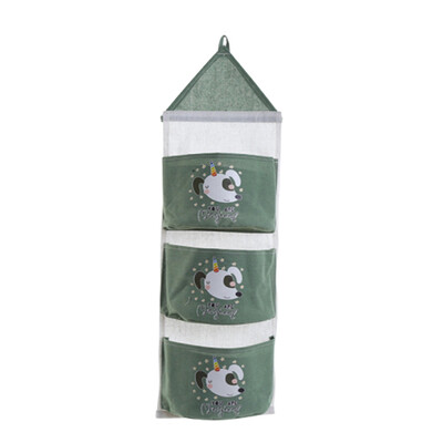 

Gobestart Storage Hanging Bag Holder Wall Mounted Door Pouch Bathroom Organizer New