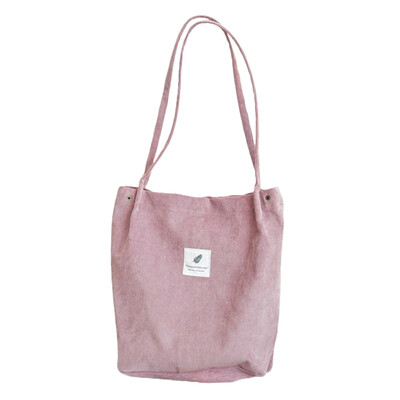 

Women\s Handbag Casual All-match High-capacity Art School Style Corduroy Canvas Women\s Handbag1