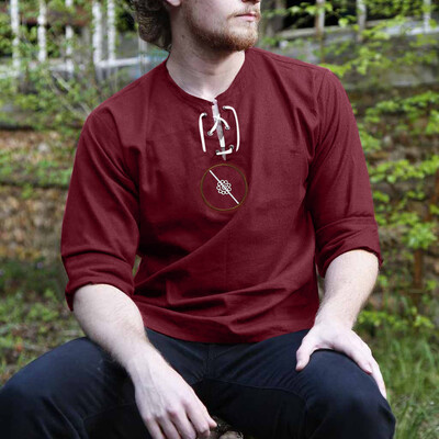 

Tailored Mens Loose Casual Daily Solid Color Long-sleeved Imitation Cotton Linen Shirt