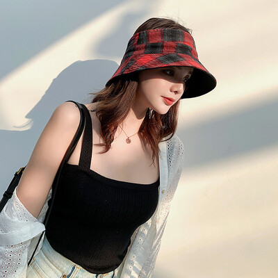 

Double-sided cap children summer Korean version sunshade ins empty top cap travel 100 sets of ultraviolet sun cap