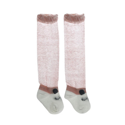 

Cute Baby Girl Boy Socks Mesh Cotton Long Socks Party Infant Children Soft Crib Leg Warmer 0-3Y Newborn Baby Anti-mosquito Socks