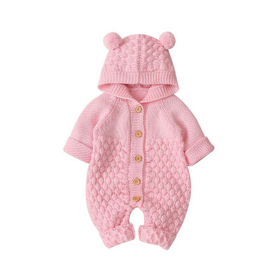 

Baby Rompers Knitted Long Sleeve Knit Newborn Bebes Boys Girls Jumpsuits Onesie Autumn Winter Toddler Children Overalls Clothing