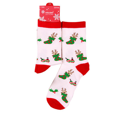

Socks Santa Snowman Snowflake Socks