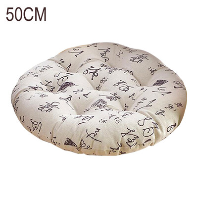

Gobestart Chair Cushion Round Cotton Upholstery Soft Padded Cushion Pad Office Home Or Car Seat Cushion
