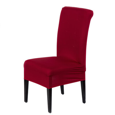 

Gobestart Universal Stretch Spandex Dining Room Wedding Banquet Chair Cover Slip Cover 15
