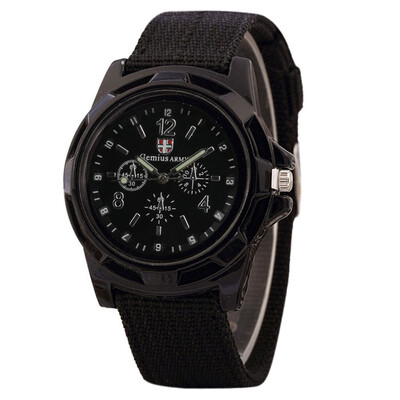 

〖Follure〗Solider Military Army Green Dial Army Sport Style Quartz Wrist Watch AG