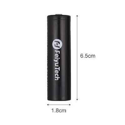 

FeiyuTech INR 18650 Rechargeable Li-ion Battery 2200mAh 37V Flat Top Fast Charge for AK2000 AK4000 Gimbal Stabilizer 4pcs Pack