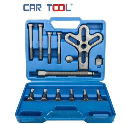 

CAR TOOL 13pcs Harmonic Balancer Steering Wheel Puller Removal Automotive Tools Heavy Duty Crankshaft Gear Pullery Repair Kit