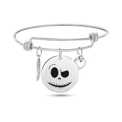 

New Fashionable Peach Heart Wing Pendant Bracelet Bracelet Stainless Steel Charm Bracelet Female Friendship Gift