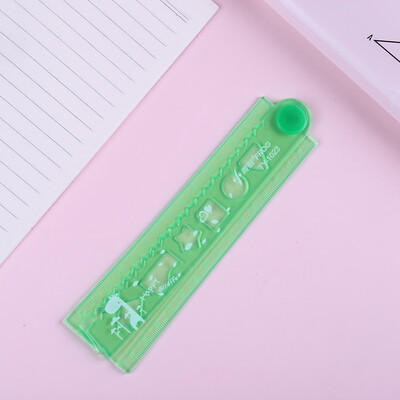 

Toponeto Clear Plastic Straight Ruler Plastic Measuring Tool for Student School Office