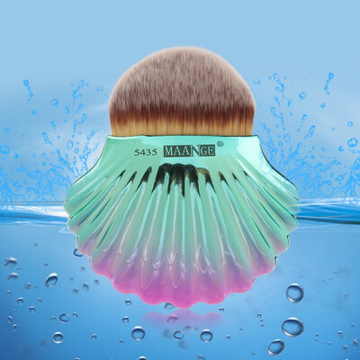 

MAANGE 1 Pcs Shell Concealer Makeup Brush Foundation Concealer Eyeshadow Powder Blush Contour Cosmetic Make Up Tools