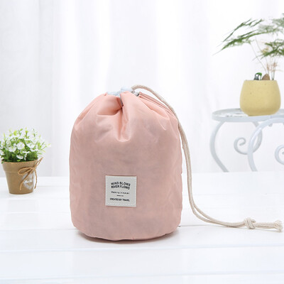

Tailored Fashion Simple Style Large Capacity Drawstring Nylon Storage Bag Cosmetic Bag
