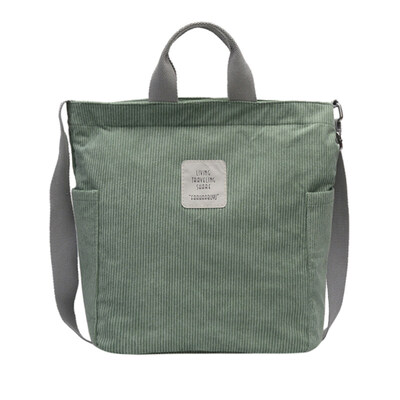 

Casual Women Solid Color Large Capacity Crossbody Shoulder Bag Shopping Tote