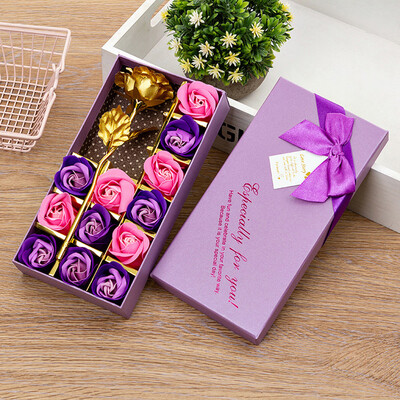 

Toponeto Women For Whom You Loved Pretty Red Rose Nice Girls Unique Gift For Mom 13Pcs