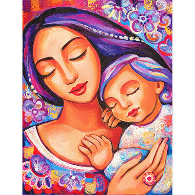 

Gobestart Embroidery Paintings Rhinestone Pasted DIY Diamond Painting Cross Stitch