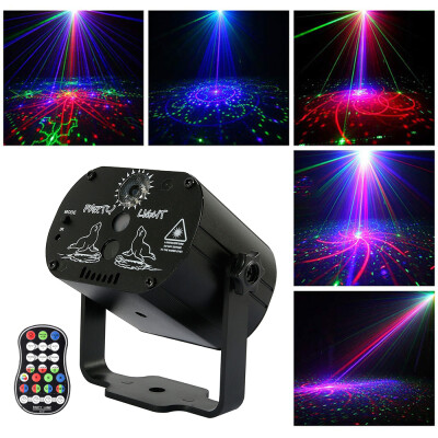 

60 Patterns LED Stage Lighting Seven Color Rotating Projection Lamp