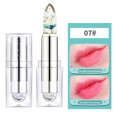 

Lipsticks Magic Jelly Flower Color Changing Lipstick Makeup Moisturizer Lipstick Lip Gloss