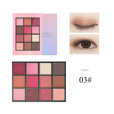 

12 Color Natural Eyeshadow Palette Make up Palette Shimmer Nature Glow Eye Shadow Set Cosmetics