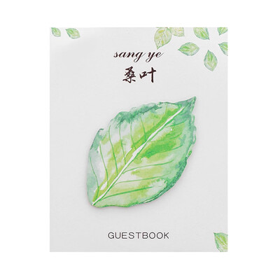 

Toponeto Cute Sticky Notes Paper Leaves Stickers Note Sticker Paper Memo Pad Stationery