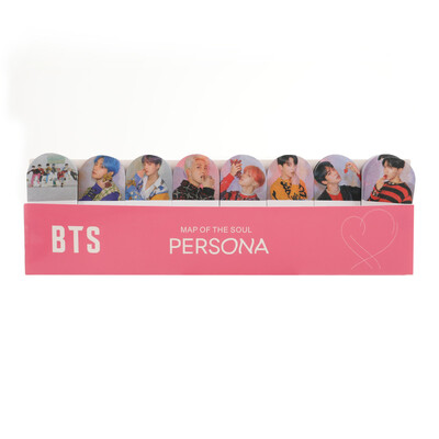 

Skisneostype- BTS Sticky Notes Kpop MAP of The Soul Persona Self-Sticking Handy Memo Slips Memo Pad Stickers
