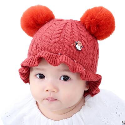 

Fashion Baby Hat Knitted Winter Caps Children Hat For Boys Girls Beanies Baby Cute Cotton Cap Warm Baby Hat