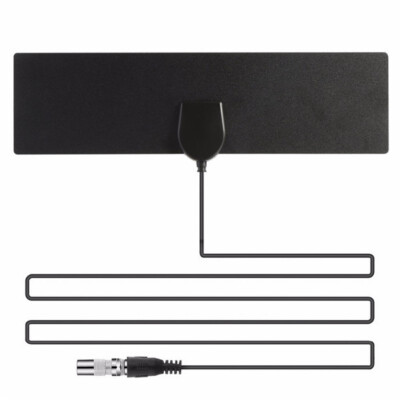 

4K 25DB High Gain HD TV DTV Box Digital TV Antenna EU Plug 50 Miles Booster Active Indoor Aerial HD Flat Design Hot