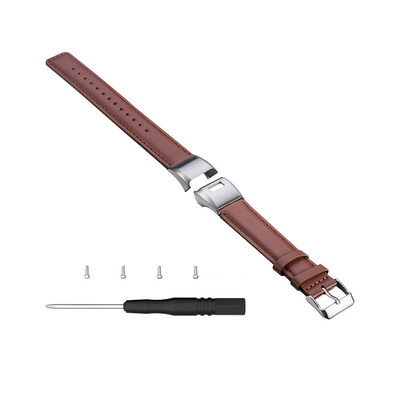 

〖Follure〗Replacemente Leather Band Strap Bracelet For Garmin Vivosmart HR