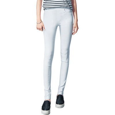 

Women Skinny Pants Casual Solid Slim Pencil Pant Stretch Trousers Leggings