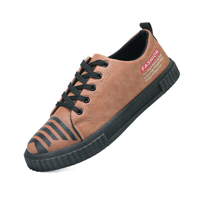 

Mens fashion sneakers flat casual soles