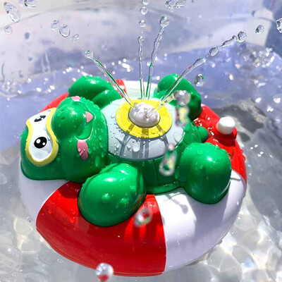 

Tailored Spray Water Baby Bath Toy Water Pump Electronic Spray Toy Float Rotate Bath Toy