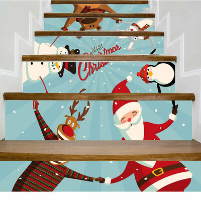 

Tailored Christmas Decoration Stair Stickers Christmas Stairs Stickers Wall Stickers