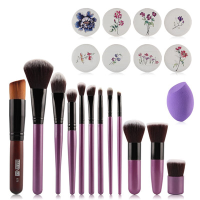 

New Professional Style Contour Foundation Brush Shape Cream Makeup Brushes Loose Powder Brush Multifunctional Make Up Brushes