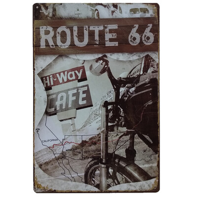 

Gobestart European And American Retro Metal Paintings Hanging Metal Poster