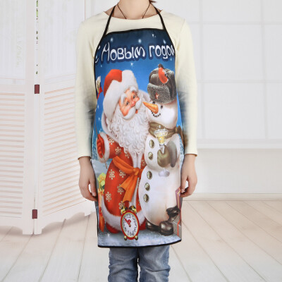 

Toponeto Christmas Decoration Waterproof Apron Christmas Dinner Party Apron