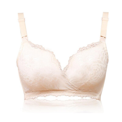 

Lace Maternity Cotton Gather Nursing Bra Comfortable Breathable Pregnancy Wire Free Bras Pregnancys