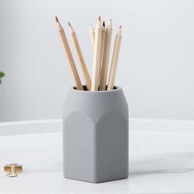 

Toponeto Silicone Pen Holder Office Storage Fashion Desktop Finishing Box
